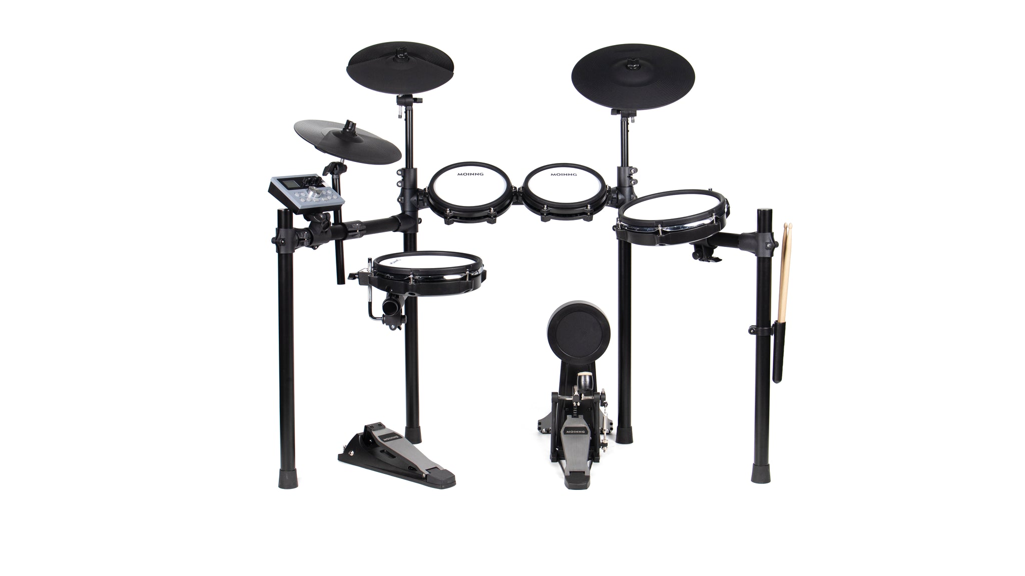 MOINNG percussion musical instruments Sound crisp, strong rhythm of the drum set for rock, jazz, pop, R&B