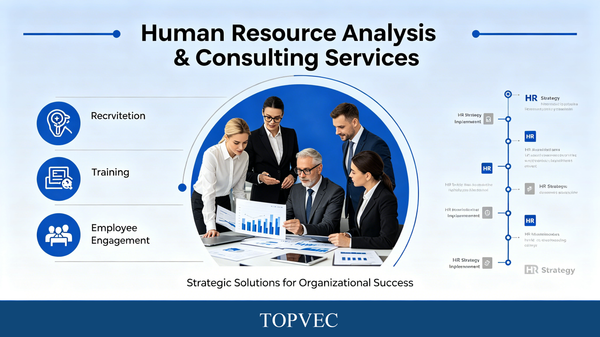 TOPVEC Human resource analysis and consulting services Data-Driven Workforce Insights, Talent Management Strategy, Employee Engagement Solutions