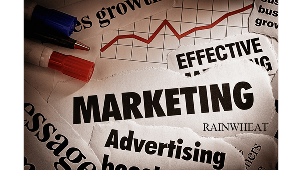 RAINWHEAT Advertising and marketing