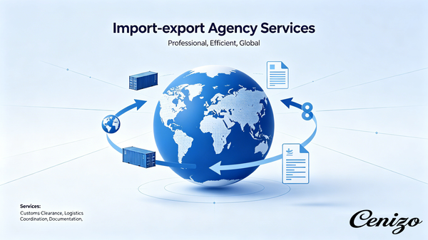 CENIZO Import-export agency services