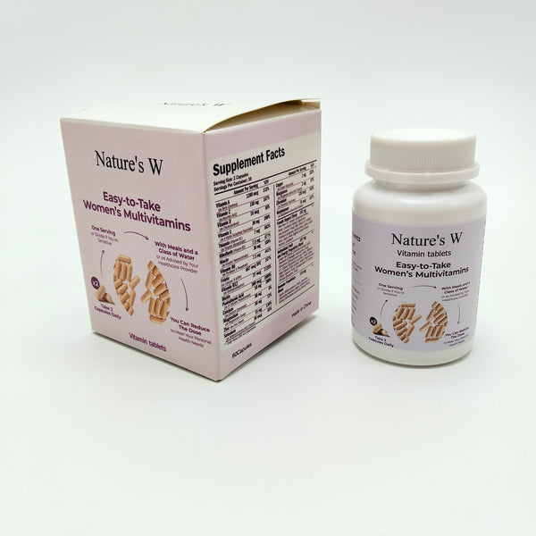 Nature's W Vitamin tablets Premium Multivitamin Supplement for Men & Women, 30 Softgels, Supports Immune System, Energy