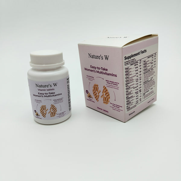 Nature's W Vitamin tablets Premium Multivitamin Supplement for Men & Women, 30 Softgels, Supports Immune System, Energy