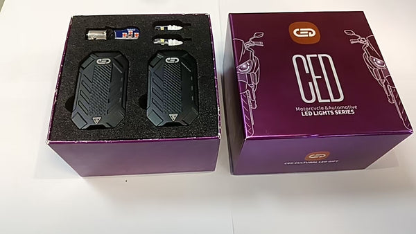 CED lights for vehicles Super bright off-road strong light fog lights, external-mounted modified lights