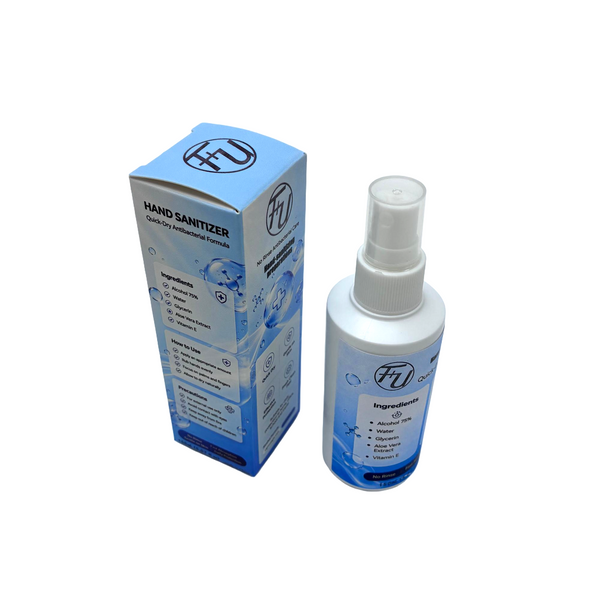 F+U Hand-sanitizing preparations Portable 75% Alcohol Hand Sanitizer Spray, 150ml