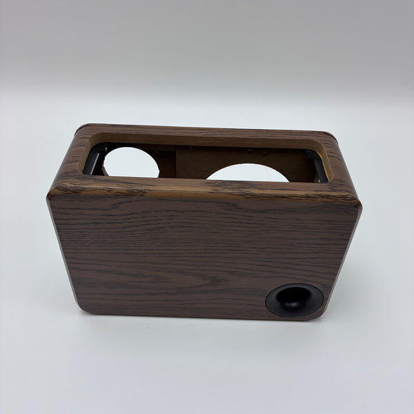cabinets for loudspeakers Wooden speaker cabinet with DIY speaker enclosure, assembly of empty cabinet for audio equipment