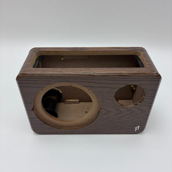 cabinets for loudspeakers Wooden speaker cabinet with DIY speaker enclosure, assembly of empty cabinet for audio equipment
