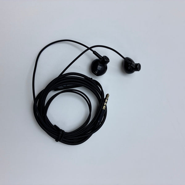earphones 3.5mm wired in-ear headphones, with wired control microphone