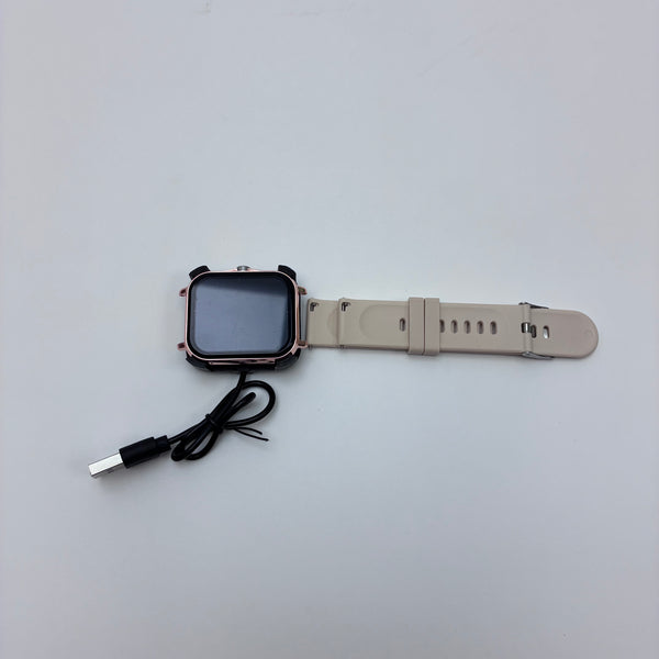 smart watch (data processing) Square-shaped smartwatch, multi-functional data monitoring sports smart wristwatch