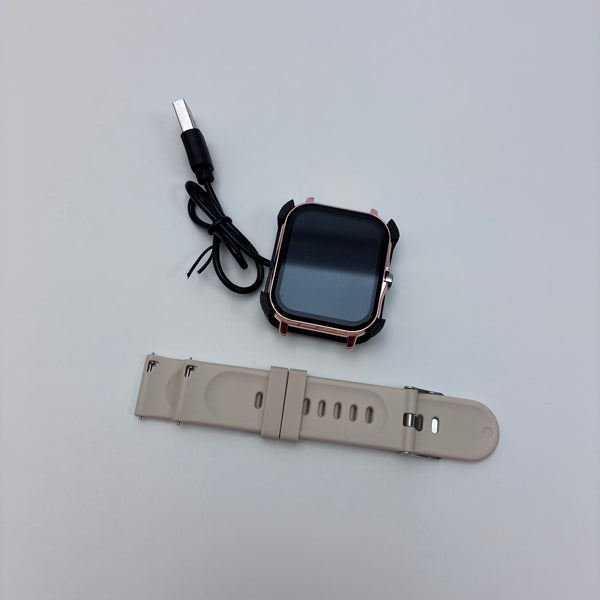 smart watch (data processing) Square-shaped smartwatch, multi-functional data monitoring sports smart wristwatch