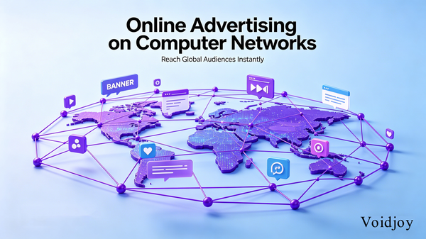 Voidjoy on-line advertising on computer networks Targeted Online Campaigns on Computer Networks, Real-Time Analytics