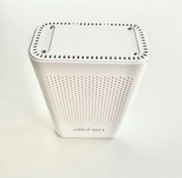 Little pepper Conputer peripheral White Network Router with HDMI, Ethernet Ports, Ventilated Design