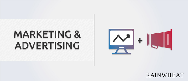 RAINWHEAT Advertising and marketing