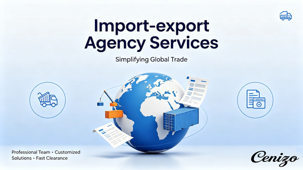CENIZO Import-export agency services