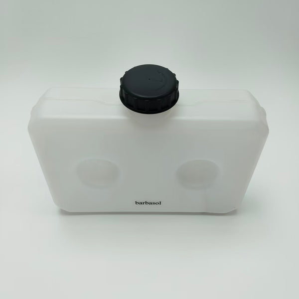 barbasol Plastic storage tanks White Plastic Storage Tank, Water Container with Cap