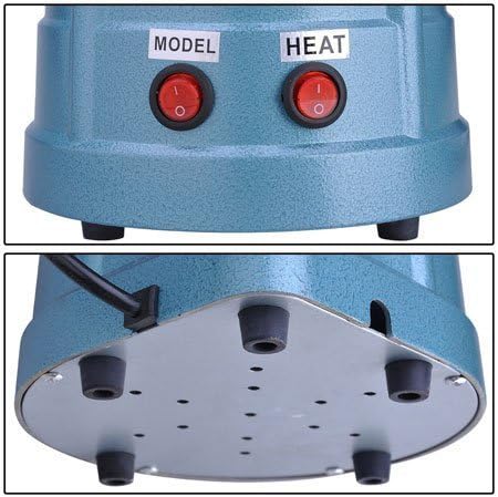 S&A Molding processing machine Vacuum Molding Machine, Blue, Stainless Steel Tray, High Temperature Heating System