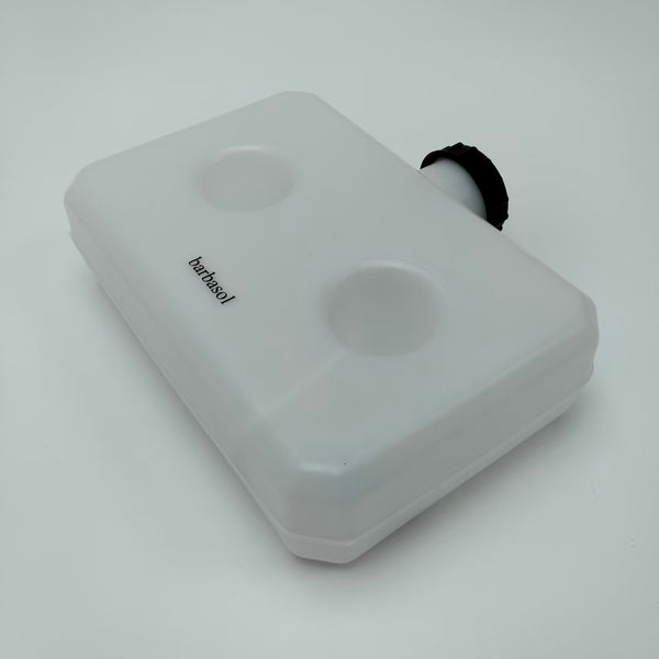 barbasol Plastic storage tanks White Plastic Storage Tank, Water Container with Cap