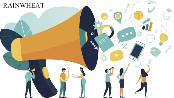 RAINWHEAT Advertising and marketing