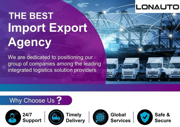 LONAUTO  Import agency services in the field of automotive parts
