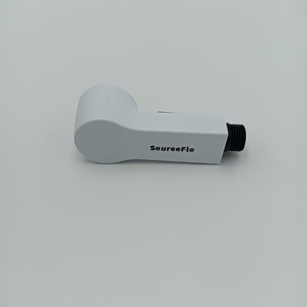 SoureeFlo lumbing fixtures, sink sprayers Dual Mode Sink Sprayer, White Plastic, 125x20mm