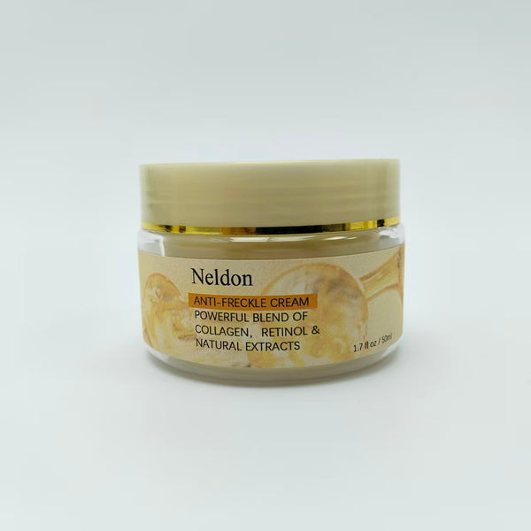 Neldon Anti-freckle creams Anti-Freckle Cream with Collagen, Retinol and Hyaluronic Acid, Natural Extracts, 1.7 fl oz