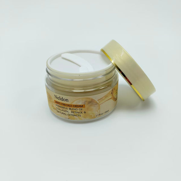 Neldon Anti-freckle creams Anti-Freckle Cream with Collagen, Retinol and Hyaluronic Acid, Natural Extracts, 1.7 fl oz