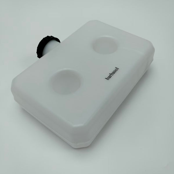barbasol Plastic storage tanks White Plastic Storage Tank, Water Container with Cap