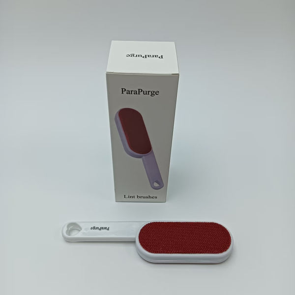 ParaPurge Lint brushes Fabric and Dust Removal Lint Brushes, Red and White, 24cm x 5.5cm