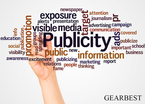 GEARBEST  Advertising and publicity services
