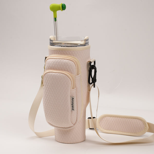 Arcoyard Water Bottle Holder with Adjustable Strap