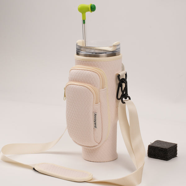 Arcoyard Water Bottle Holder with Adjustable Strap