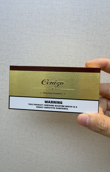 CENIZO Electric cigarettes [electronic cigarettes] Rechargeable electronic cigarette starter kit, with an integrated design, portable and easy to use