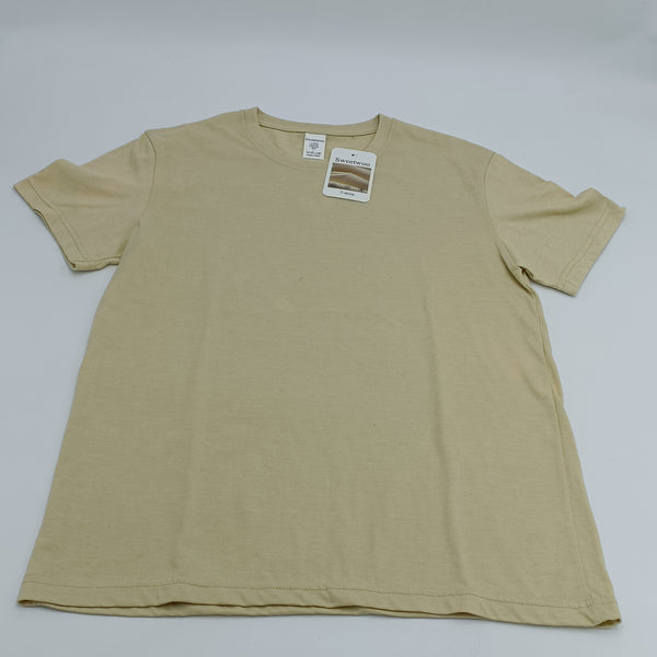 Sweetwoo T-shirts Short Sleeve Round Neck Quick Dry T-Shirt, Beige