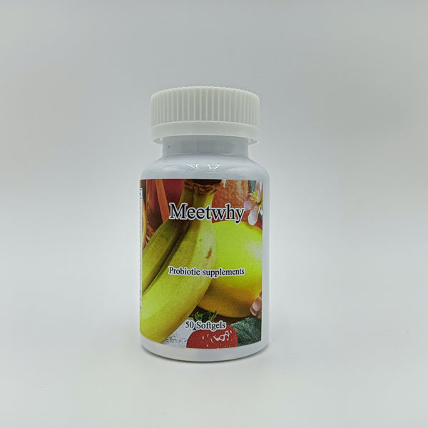 Meetwhy Probiotic supplements Multi-strain formula probiotic supplements, 50 soft capsules