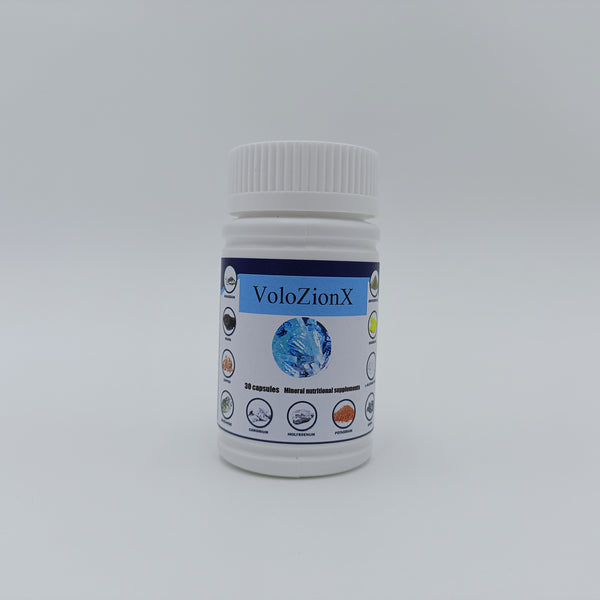 VoloZionX Mineral nutritional supplements Comprehensive mineral nutritional supplement, 30 capsules