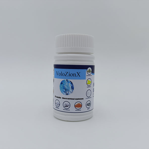 VoloZionX Mineral nutritional supplements Comprehensive mineral nutritional supplement, 30 capsules