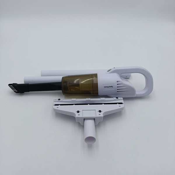 SprayHaven Electric vacuum cleaners Cordless Handheld Vacuum Cleaner, Multiple Attachments, White