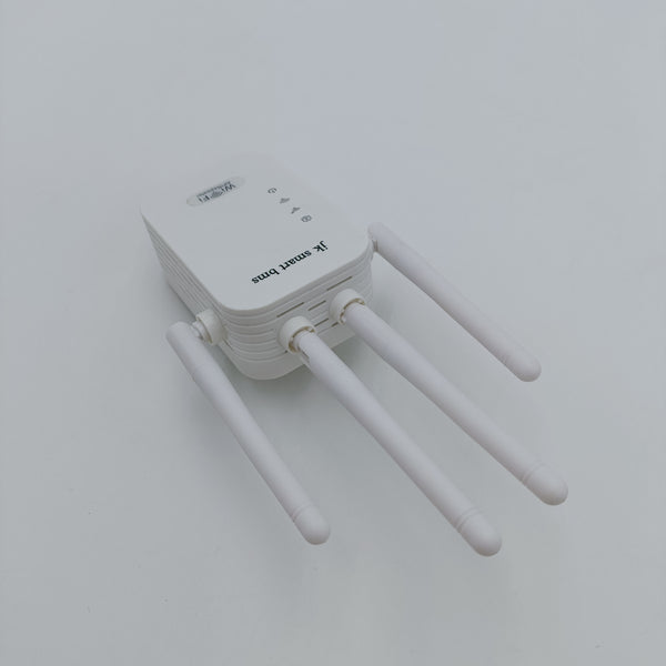 jk smart bms Ethernet repeaters Wireless WiFi Range Extender with Dual Ethernet Ports, White