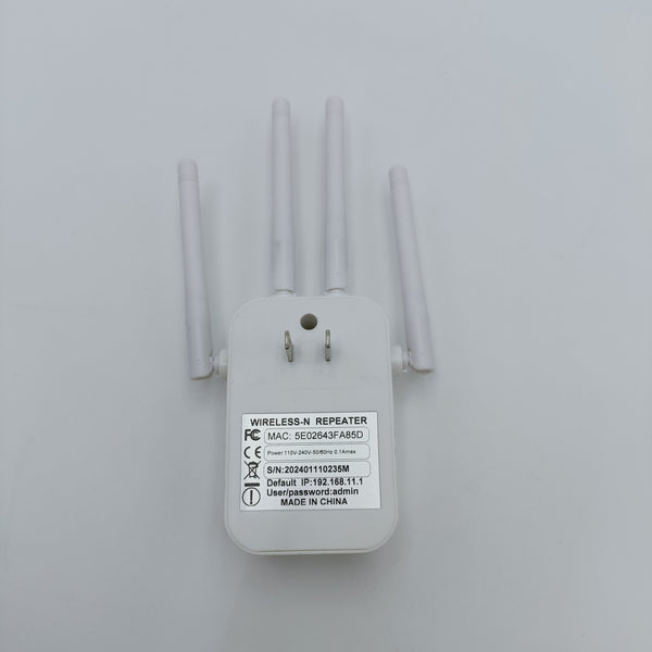 jk smart bms Ethernet repeaters Wireless WiFi Range Extender with Dual Ethernet Ports, White