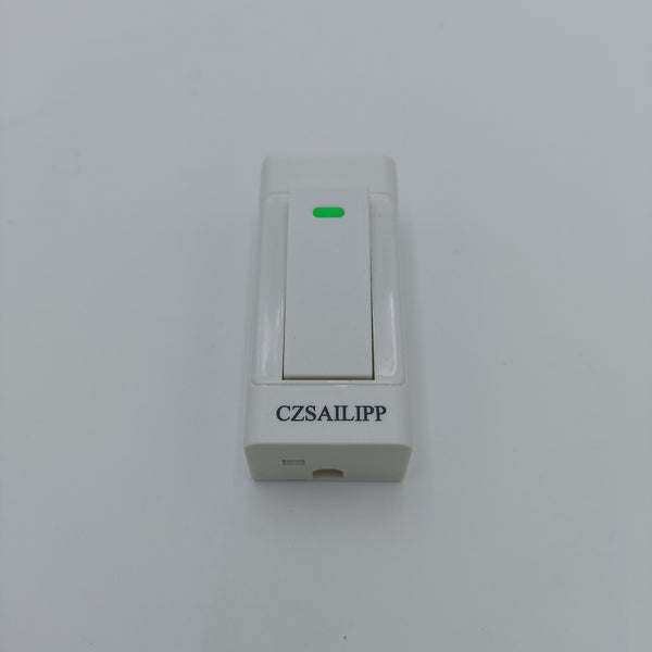 CZSAILIPP Light switches Easy to install the white light switch, ABS plastic
