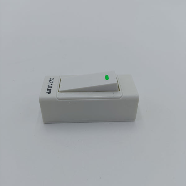 CZSAILIPP Light switches Easy to install the white light switch, ABS plastic