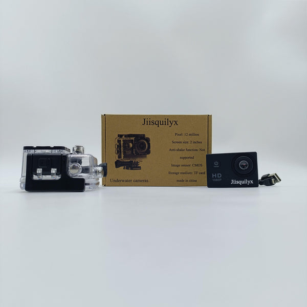Jiisquilyx Underwater cameras HD 1080P Underwater Digital Camera, 12MP, 2-inch Screen