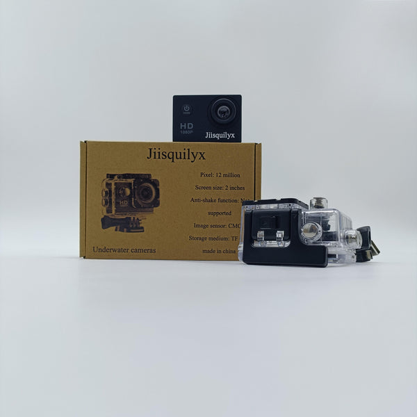 Jiisquilyx Underwater cameras HD 1080P Underwater Digital Camera, 12MP, 2-inch Screen