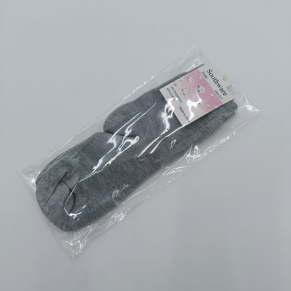 Soothware Socks Breathable and comfortable cotton blend socks for adults, grey
