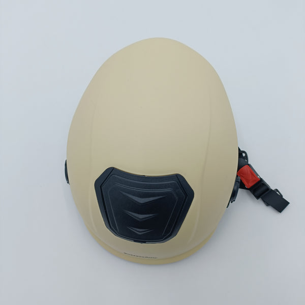 Susseccfuiiy Riding helmets Riding Protective Driving Helmet, Beige, Adjustable
