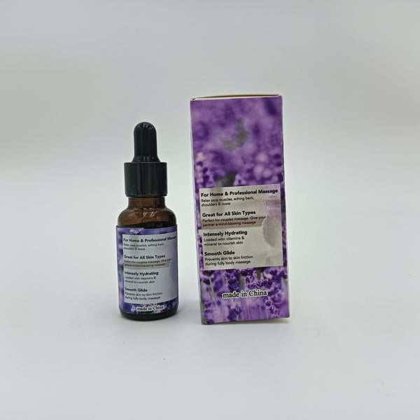 ZEXCMB Medicated massage oils 80ml Lavender medicinal Massage oil for home and professional massage