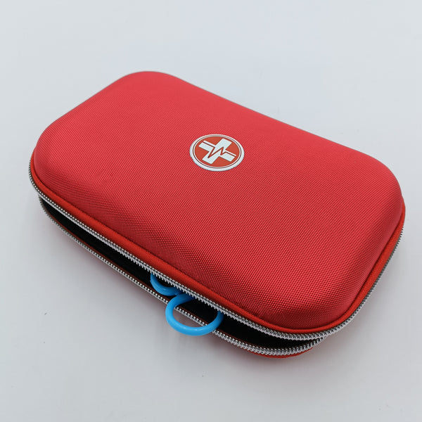 First aid kits Compact and Portable Red Hard Shell First Aid Kit Case
