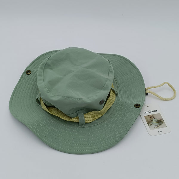 Ausbauta Hats Breathable and comfortable sun hat for outdoor activities, green