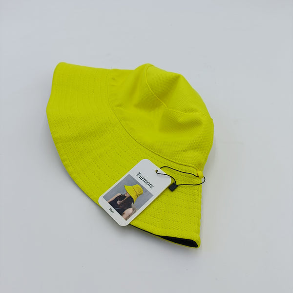 Furmore Hats Lightweight Yellow Bucket Hat for Adults, Outdoor Sun Protection