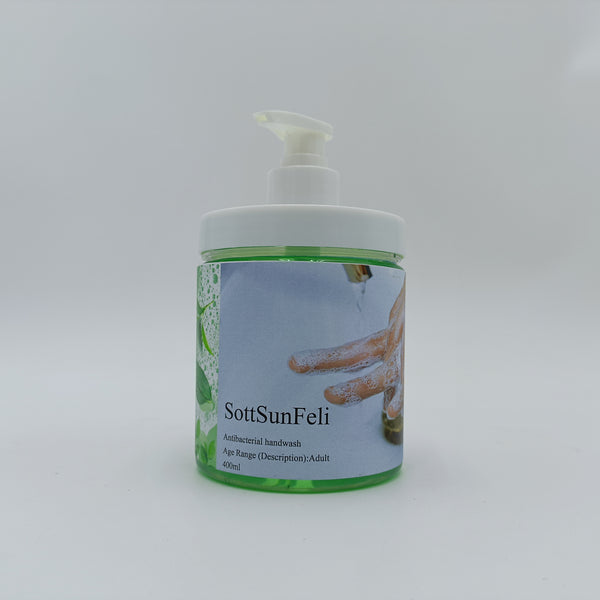 SottSunFeli Antibacterial handwash Natural Hand Wash with Tea Tree, Eucalyptus, and Mint, 400ml