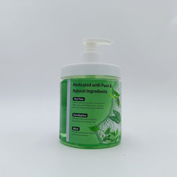 SottSunFeli Antibacterial handwash Natural Hand Wash with Tea Tree, Eucalyptus, and Mint, 400ml